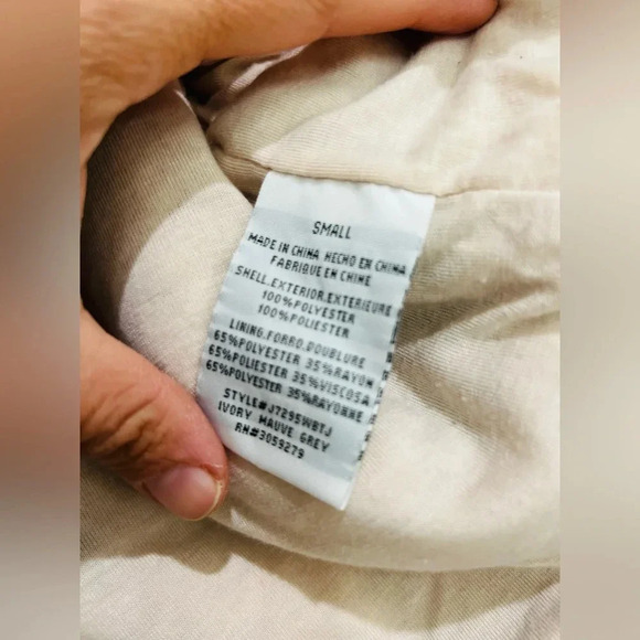 THRED-SUPPLY Plaid print cropped Sherpa sweatshirt THRED-SUPPLY size small cozy - Picture 7 of 10